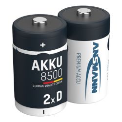 NIMH 1.2V D-CEL 8500MA 2 STUKS