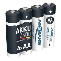 NIMH 1.2V AA-CEL 2500MA 14.5X50MM 4 STUKS