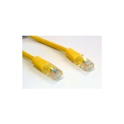 PATCHKABEL UTP CAT5E GEEL 10M