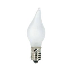 LAMP SCHROEF E10 VLAMMETJE 230V 5W MAT