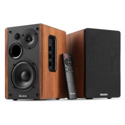 ACTIVE BOOKSHELF SPEAKER SET 80W BLUETOOTH HOUTIEF)