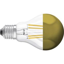 LEDLAMP KOPSPIEGEL 7.0W 2700K 650LM GOUD E27