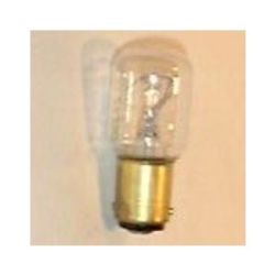 NAAIMACHINELAMP BA15D 230V 15W HELDER