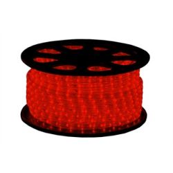 LED LICHTSLANG ROOD 45M 162W 36 LEDS PER METER GELEVERD INCLUSIEF 5 AANSLUITSNOEREN