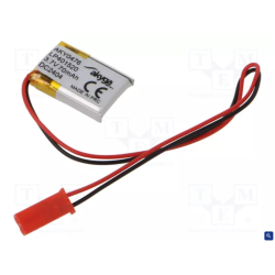 LIPO 3.7V 70MA 20.5MMX15MMX4MM