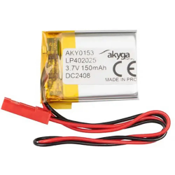 LIPO 3.7V 150MA 25.5MMX20MMX4MM