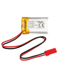 LIPO 3.7V 300MA 30.5MMX20MMX7.5MM