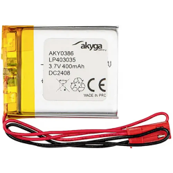 LIPO 7.4V 400MA 35.5MMX30MMX8MM