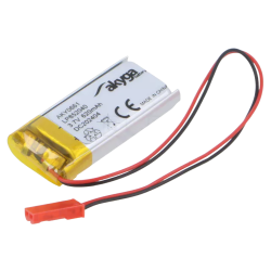 LIPO 3.7V 620MA 58.5MMX21MMX6MM