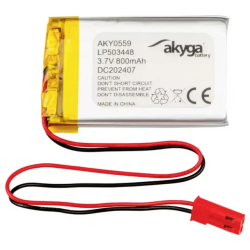 LIPO 3.7V 800MA 48.5MMX34MMX5MM