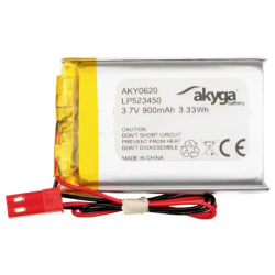 LIPO 3.7V 900MA 50.5MMX34MMX5.2MM