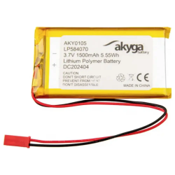 LIPO 3.7V 1500MA 70.5MMX40MMX5.8MM