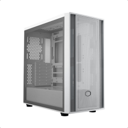 MASTER BOX MB600 LITE MIDI-TOWER GLAS ZILVER ZONDER PSU