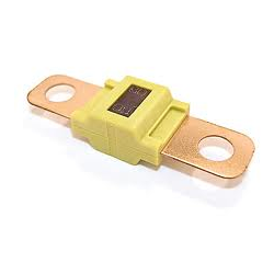 AUTOZEKERING 60A 58V SCHROEFBAAR 2XM5 GEEL