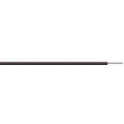 MONTAGE SNOER 1X0.20MM2 ZWART MASSIEVE KERN PER METER