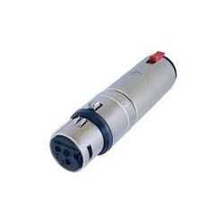 VERLOOP 3P XLR FEMALE - JACK 6.3MM FEMALE STEREO