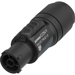 POWERCON IN PLUG ZWART 16A KABEL 6-12MM