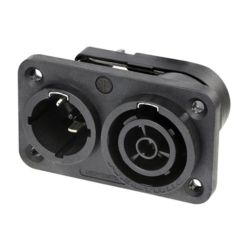 POWERCON TRUE1 DUBBEL CHASSIS FEMALE EN MALE 16A