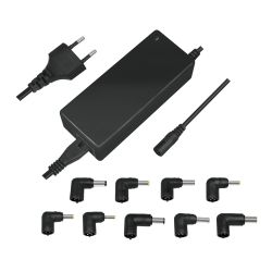 NOTEBOOK VOEDING 12V/20VDC 90W MET 10 PLUGGEN