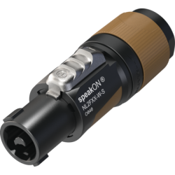 SPEAKER PLUG 2P SPEAKON MALE