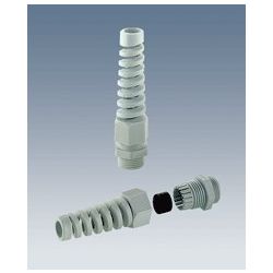 TREKONTLASTING + TULE PG9 4-8.0MM GRIJS IP68 10 STUKS