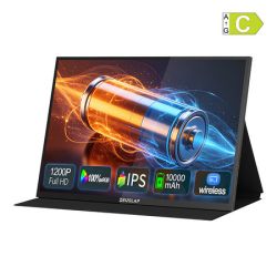 PORTABLE 16'' MONITOR 16:10 FULL HD (1920X1200) TOUCHSCREENMET ACCU