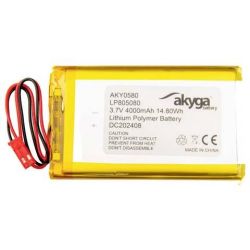 LIPO 3.7V 4000MA 80.5MMX50MMX8MM