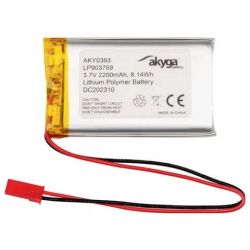 LIPO 3.7V 2200MA 59.5MMX37MMX9MM