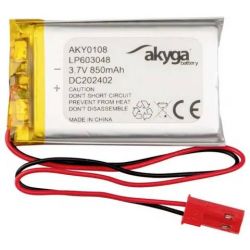LIPO 3.7V 850MA 48.5MMX30MMX6MM