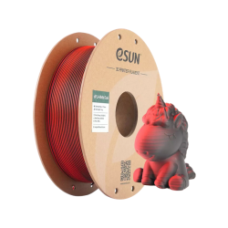 PLA DRAAD 1,75MM MATTE DUAL ROOD ZWART 1KG