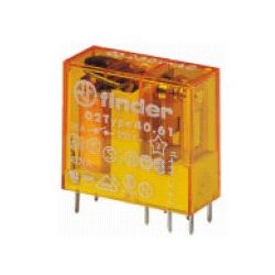 RELAIS PRINT/STEEK 6VAC/168MA 1 X OM 250VAC/16A 30VDC/16A