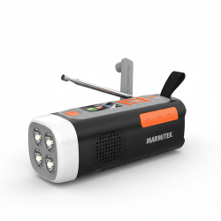 NOODRADIO OPWINDBAAR + SOLAR FM/DAB/DAB+ ACCU 4500MA