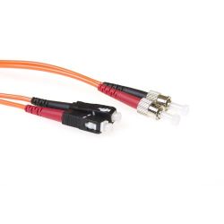 PATCHKABEL OPTISCH SC-ST 1M MULTIMODE 62,5/125UM OM1 DUPLEX