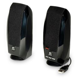 LUIDSPREKER SET 1.2W ZWART