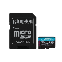 MICRO SD CLASS 10 UHS-1 U3 512GB 200 MB/S READ - 160 MB/S WRITE