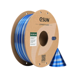 ESILK PLA 1,75MM CANDY ZILVER BLAUW 1KG