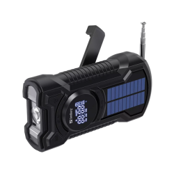 NOODRADIO AM/FM OPWINDBAAR + POWERBANK 5000MA
