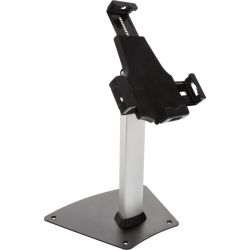 TABLETHOUDER VAN ALUMINIUM MET SLOT, UNIVERSEEL TE GEBRUIKENVOOR TABLETS VAN 7,9'' TOT 10,1'' HOOGTE 33CM