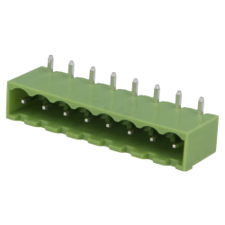 PRINT MALE 8P 300V/10A BOX PRINT HAAKS PITCH 5.08MM 5 STUKS