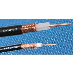 COAX ZWART 50 OHM 7.0DB BIJ 100MHZ  7.3MM